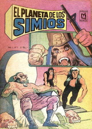 Illustration for article titled International Planet of the Apes comic covers prove that we all hate talking chimps